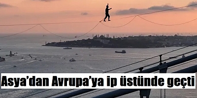 İstanbul Boğazını Yürüyerek Geçti
