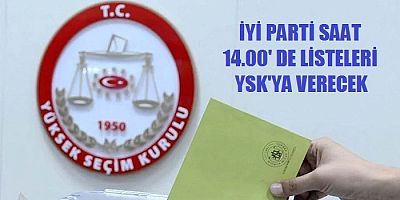 İYİ Parti'de gözler saat 14:00'e çevrildi