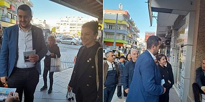 İYİ Parti Milletvekili Adayı Tuğca Canpolat Yılmaz Kapı Çal Gönül Al kapsamında Çalınmadık Kapı Bırakmadı