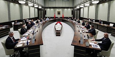    KABİNE, CUMHURBAŞKANI ERDOĞAN BAŞKANLIĞINDA TOPLANDI
