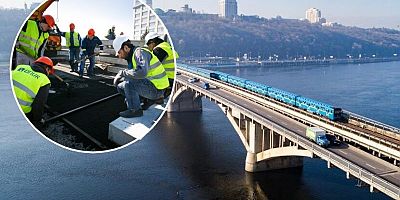 Kiev’deki Metro Köprüsü’nü Türk Şirketi Onur İnşaat onaracak