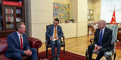 Kılıçdaroğlu, Büyükelçi Jeffry L. Flake’i Kabul Etti