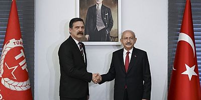 Kılıçdaroğlu, TİP Genel Başkanı Erkan Baş ile görüştü