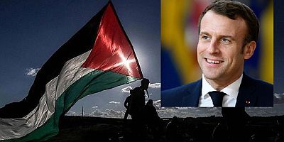 Macron, Fransa'nın Filistin'i devlet olarak resmen tanıdığını açıkladı