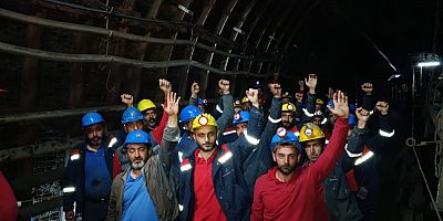 Maden İşcileri kararlı 'Ölümse Ölüm'