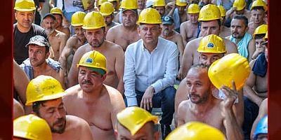 MADENCİLER DİRENDİ VE KAZANDI.