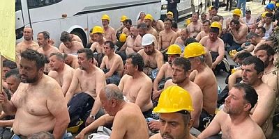 Madencinin maaşına çöken patron Masadan karla kalktı!