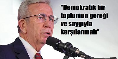 Mansur Yavaş’tan iktidarı eleştiren TÜSİAD’a destek