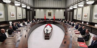 Millî Güvenlik Kurulu, Cumhurbaşkanı Erdoğan başkanlığında toplandı