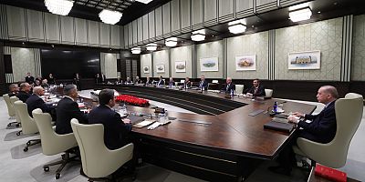 Millî Güvenlik Kurulu, Cumhurbaşkanı Erdoğan başkanlığında toplandı