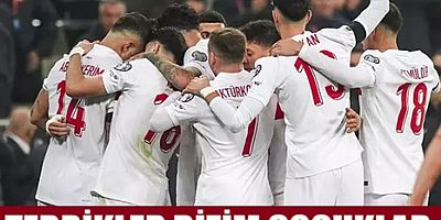 Milli takım, Dünya Kupası için play-off'u garantiledi