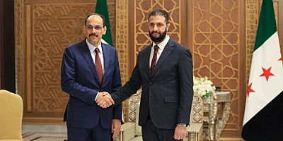 MİT Başkanı Kalın Şara ile bir araya geldi