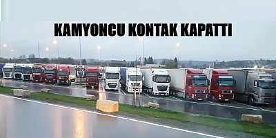 MOTORİNE ÜST ÜSTE GELEN ZAMLAR KAMYONCUYU İSYAN ETTİRDİ