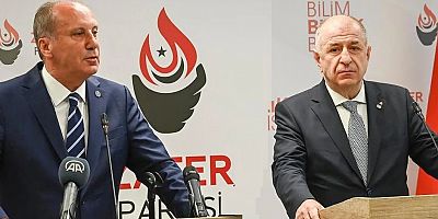 Muharrem İnce, Ümit Özdağ'ı ziyaret etti: Can güvenliğim yok