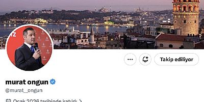 Murat Ongun yeni X hesabını duyurdu