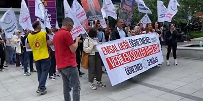 Öğretmenlere polis müdahalesi: Gözaltılar ve yaralılar var