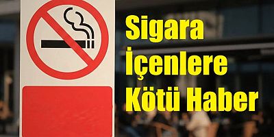 Önce Açık Havada Sigara İçmek Yasaklanıyor Sonra da Sigara Satışı Yasaklanıyor!