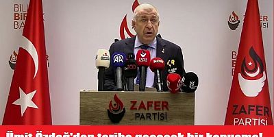 Özdağ Bahçeli'ye ''Siz yanınıza Öcalan’ı alın, biz Türk milletini alalım