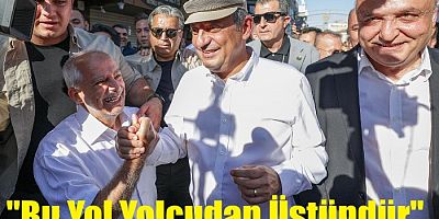 Özel’den Kiraz’da:  'İktidar Yolu' Mesajı