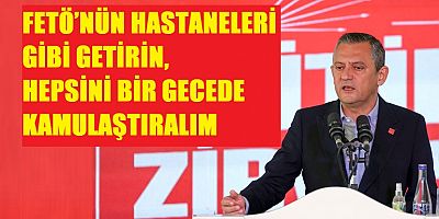 Özgür Özel’den iktidara “Yenidoğan Çetesi” tepkisi