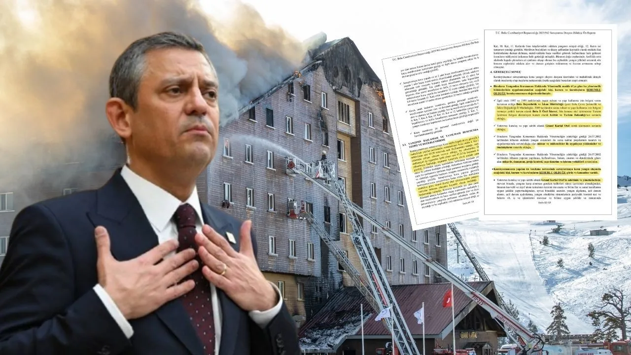 Özgür Özel Grand Kartal Otel ile ilgili belgeyi paylaştı!