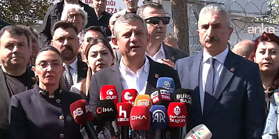 ÖZGÜR ÖZEL SİLİVRİDEKİ SİYASİ TUTUKLULARI ZİYARET ETTİ