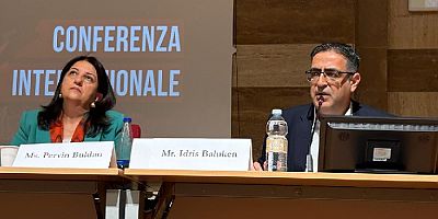 Pervin Buldan İtalya'da Öcalanın Özgür Kalavcağını Açokladı