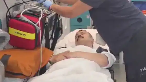Polis müdahalesi esnasında fenalaşan İYİ Partili vekil hastaneye kaldırıldı