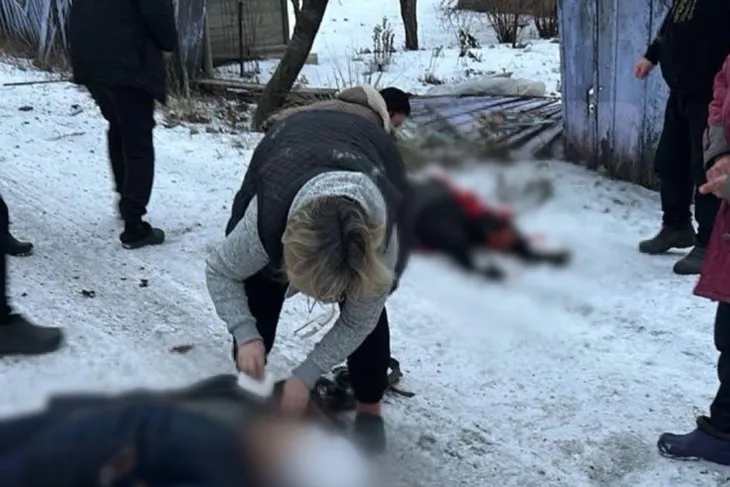 Rusya Kiev'de  Sivil Hedeflere Saldırdı