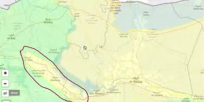 ŞAM YÖNETİMİ FIRATIN BATISINI ASKERİ BÖLGE İLAN ETTİ