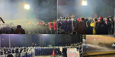 Saraçhane Mitinginden Dağılan Vatandaşlara Polis Müdahale Etti