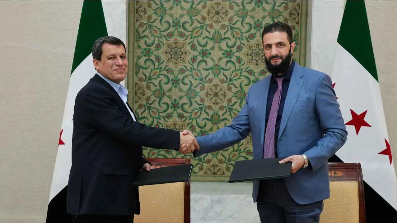 SDG ile El Şara 7 Anlaşma Yaptı