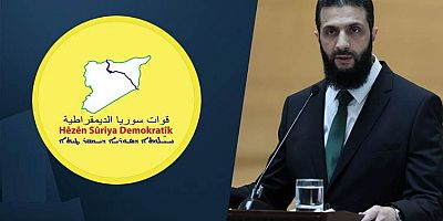 SDG Şam'da Ahmet eş-Şara ile görüştü