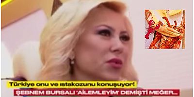 Şebnem Bursalı, ıstakoz sefasını yaptığı kişi ortaya çıktı