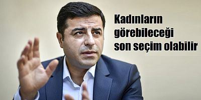 Selahattin Demirtaş’tan ‘Talibanlaşma’ uyarısı