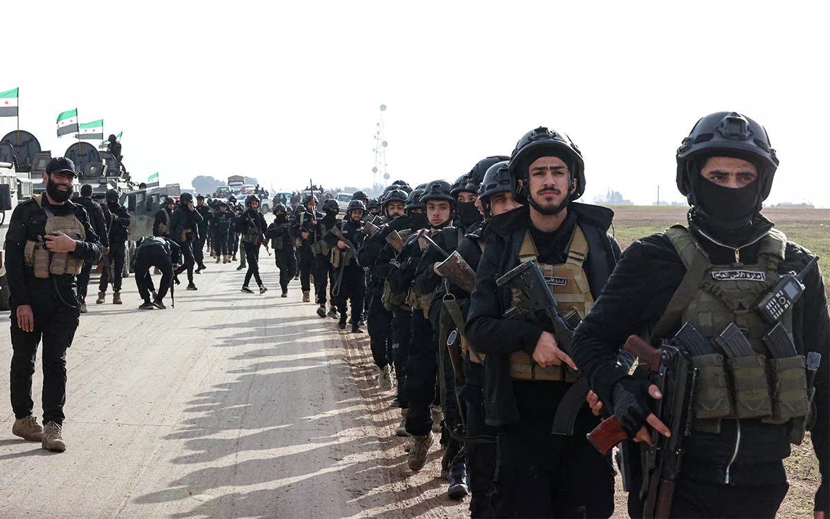 Suriye İç Güvenlik Güçleri Kamışlıda