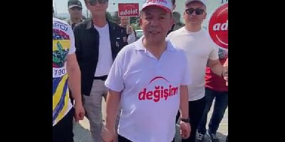 Tanju Özcan, Ankara'ya Adalet Değişim Yürüyüşüne başladı
