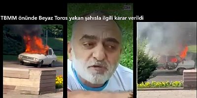 TBMM Önünde Yakılan Beyaz Toros'un Sebebi ÖTV imiş