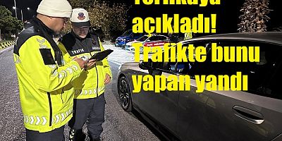 TRAFİKTE MAKAS ATANLARA BÜYÜK CEZALAR YOLDA