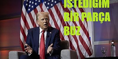 Trump'tan Grönland açıklaması: Tek istediğim bir parça buz!