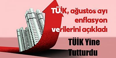 TÜİK'e göre : Ağustos Enflasyonu Yüzde 32,95 Oldu