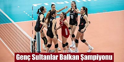 Türk U17 Kadın Milli Voleybol Takımı namağlup Balkan şampiyonu