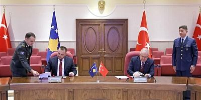 Türkiye ve Kosova arasında askerî iş birliği imzalandı