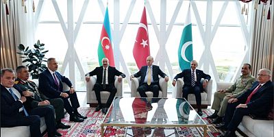 ÜÇ AY YILDIZ AZERBAYCANDA BULUŞTU