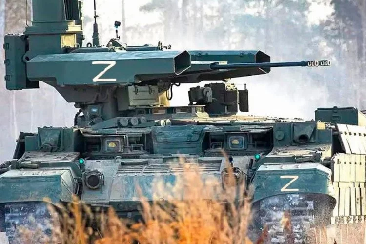 Ukrayna, Donetsk'te bir Rus Terminatör'ü imha etti!