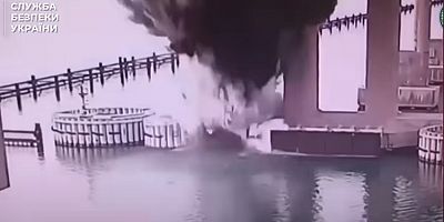 Ukrayna Kırım Köprüsünü İmha Etti