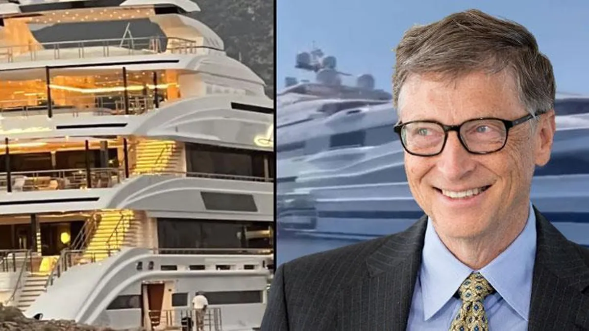 Ünlü iş insanı Bill Gates'in yatı, Emel Sayın Koyu'na demirledi