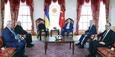 Zelenski  Cumhurbaşkanı Erdoğan ile bir araya geldi