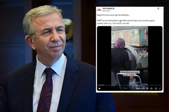 TRT Skandal 'Başkenti susuz günler bekliyor' haberini sildi!