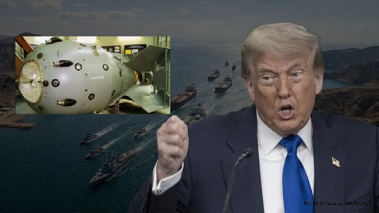 TRUMP İRAN'I ATOM BOMBASI ATMAKLA TEHDİT ETTİ